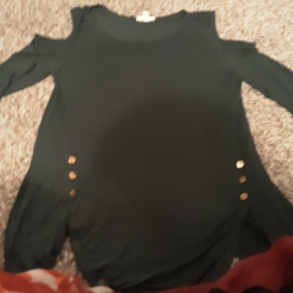 Very sexy off shoulder cotton shirt